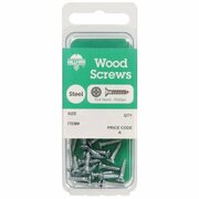 HOMECARE PRODUCTS 5823 Zinc Plated Steel Wood Screws  10 x 2.5 in., 10PK HO155452